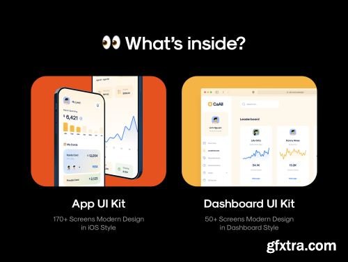 CaAll Dashboard & App UI Kit Ui8.net