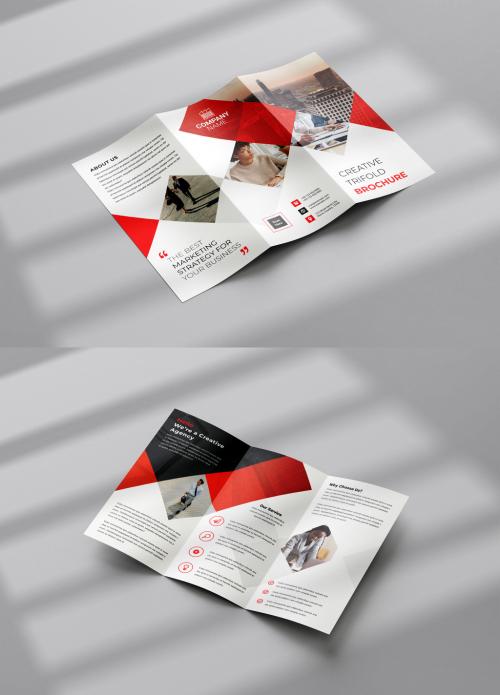 Corporate Business TriFold Brochure Template 575931616