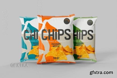 Potato Chips Packaging Mockup SE6MUKA