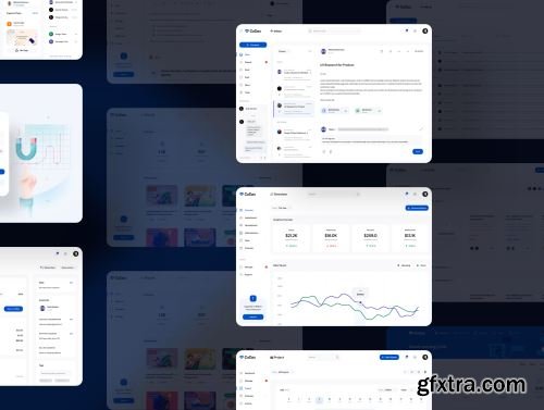 CaDas Dashboard UI Kit Ui8.net