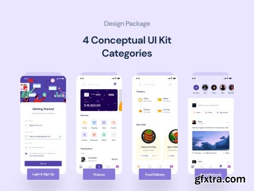 CaBu Multi-Purpose iOS UI Kit Ui8.net