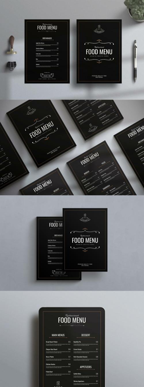 Food Menu Template 580596121