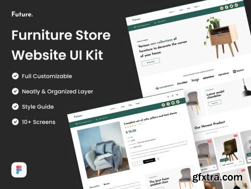 Future - Furniture Store Website UI Kit Ui8.net