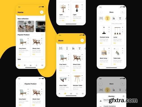 Funni - E-commerce App UI Kit Ui8.net