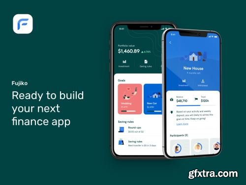 Fujiko Financial UI Kit Ui8.net