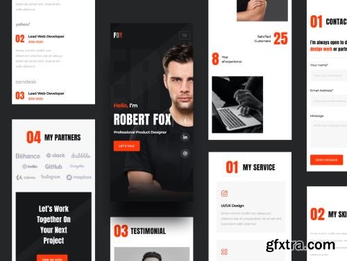 Fox Personal Page Ui8.net