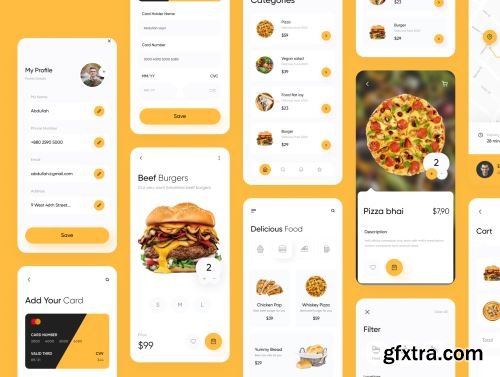 Foodmo - Food Delivery App Ui8.net