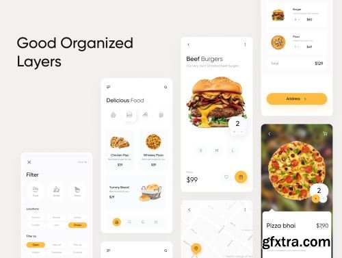 Foodmo - Food Delivery App Ui8.net