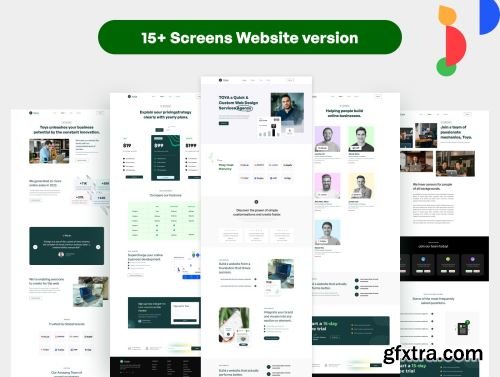 Technology & Business Digital Services Agency Web UI Kit Ui8.net