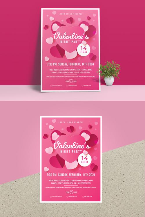 Valentine's Day Party Design 564854829