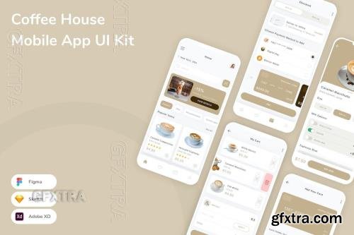 Coffee House Mobile App UI Kit 2TZL5UF