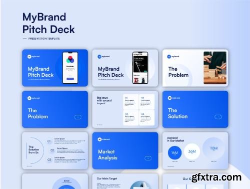 MyBrand Pitch Deck PowerPoint Template Ui8.net