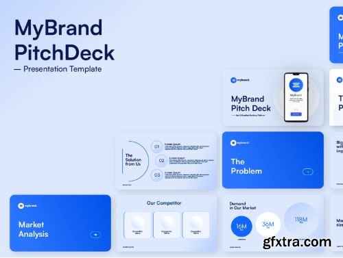 MyBrand Pitch Deck PowerPoint Template Ui8.net