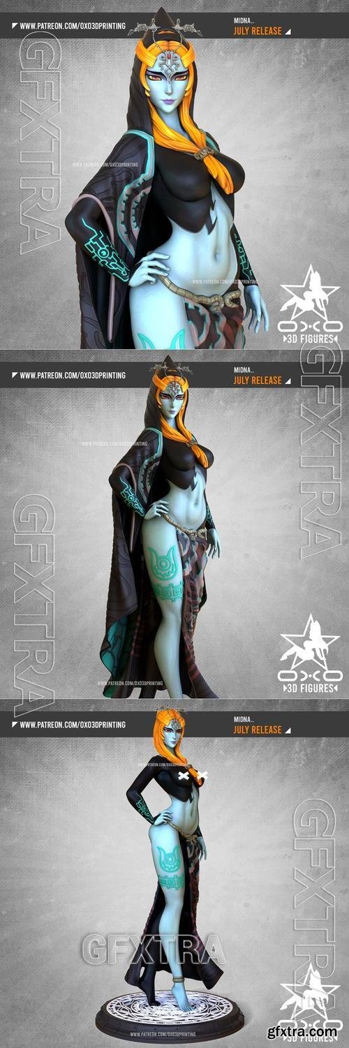 OXO3D - Midna Twilight Princess &ndash; 3D Print Model