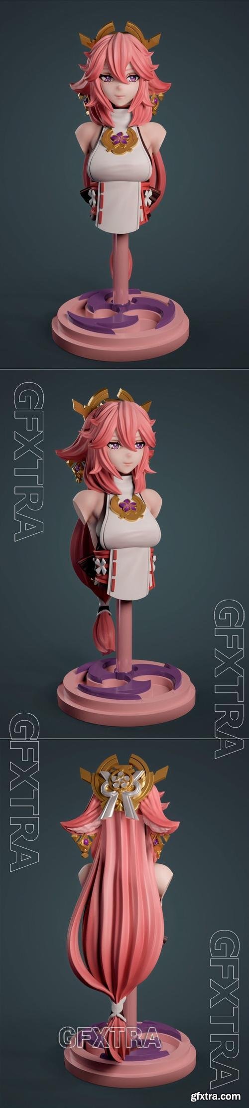 Yae Miko &ndash; 3D Print Model