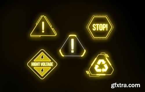 Cyberpunk Warning Signs E8VU2TV