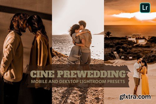 Cine Prewedding Lightroom Presets Dekstop Mobile RTSQP6J