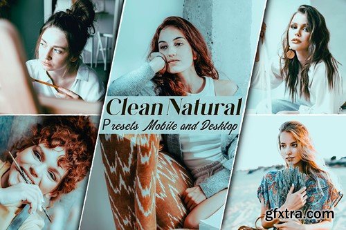 Clean Natural Portrait Presets Mobile and Desctop T32AJFA