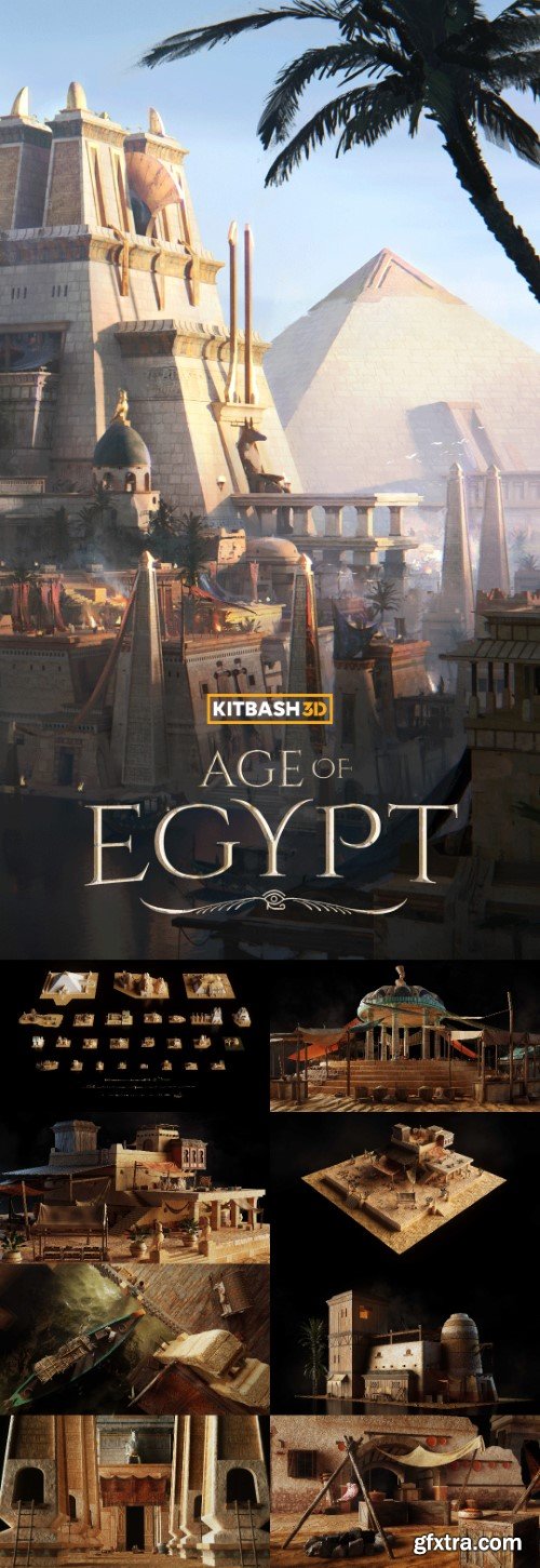 Kitbash3D – Age of Egypt