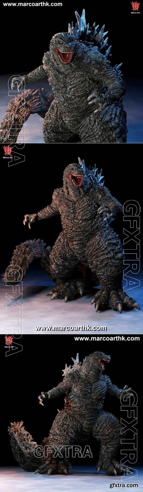 Marco Art - Godzilla &ndash; 3D Print Model