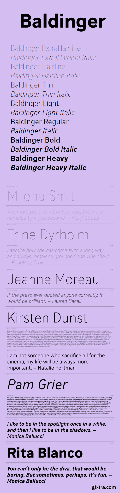 Baldinger Font Family