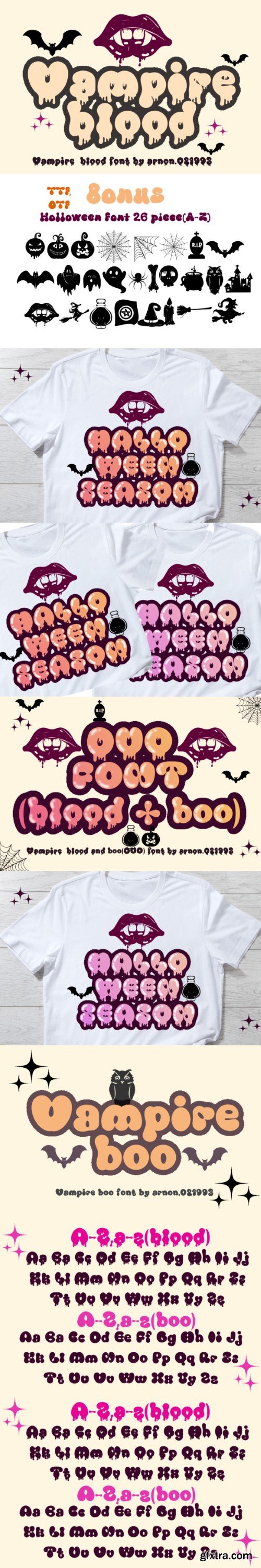 Vampire Blood - Playful Ppooky Font