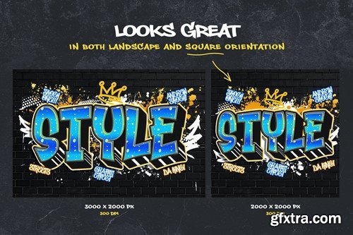 Graffiti Text Effect UX5G4CK