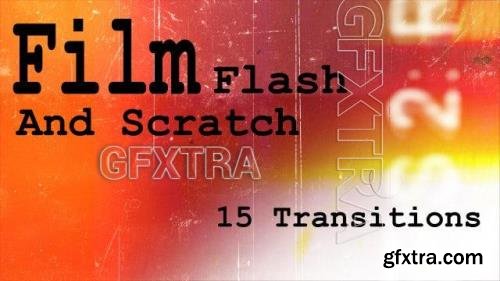 Film Flash And Scratch Transitions Pack 1363004