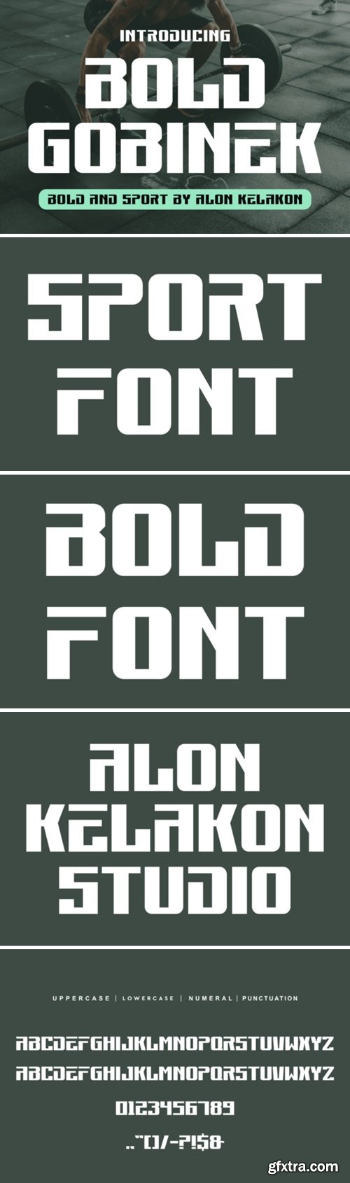 Bold Gobinek Font