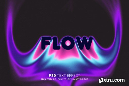 Flow Editable Text Effect YWPLYF3