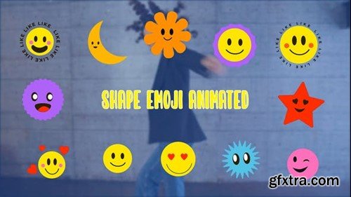 Videohive Funny Emoji Elements Animation Scene 47251742