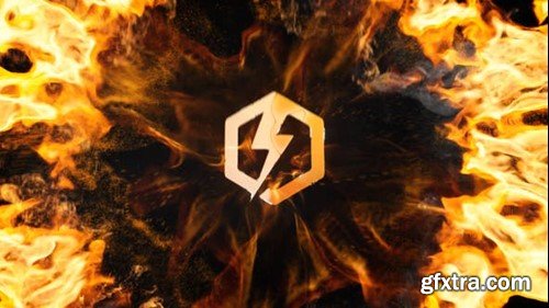 Videohive Fire Explosion Logo 47300509