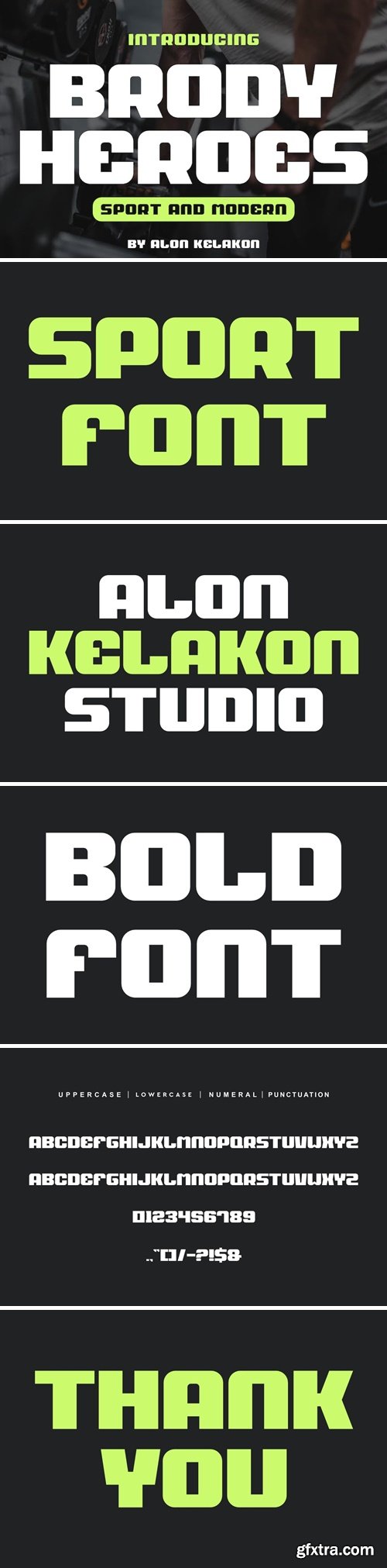 Brody Heroes Font