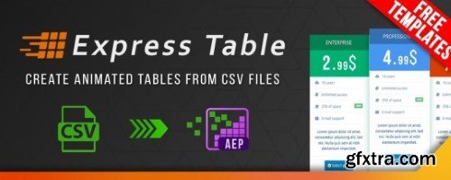 Aescripts Express Table v.1.0.1 Win/Mac