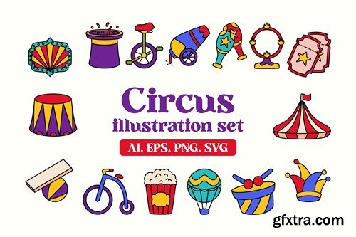 Circus Illustration FD2CGKC