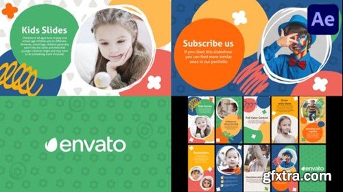 Videohive Kids Slideshow for After Effects 47246547