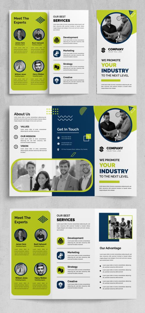 Business Trifold Brochure Design Template 583337679