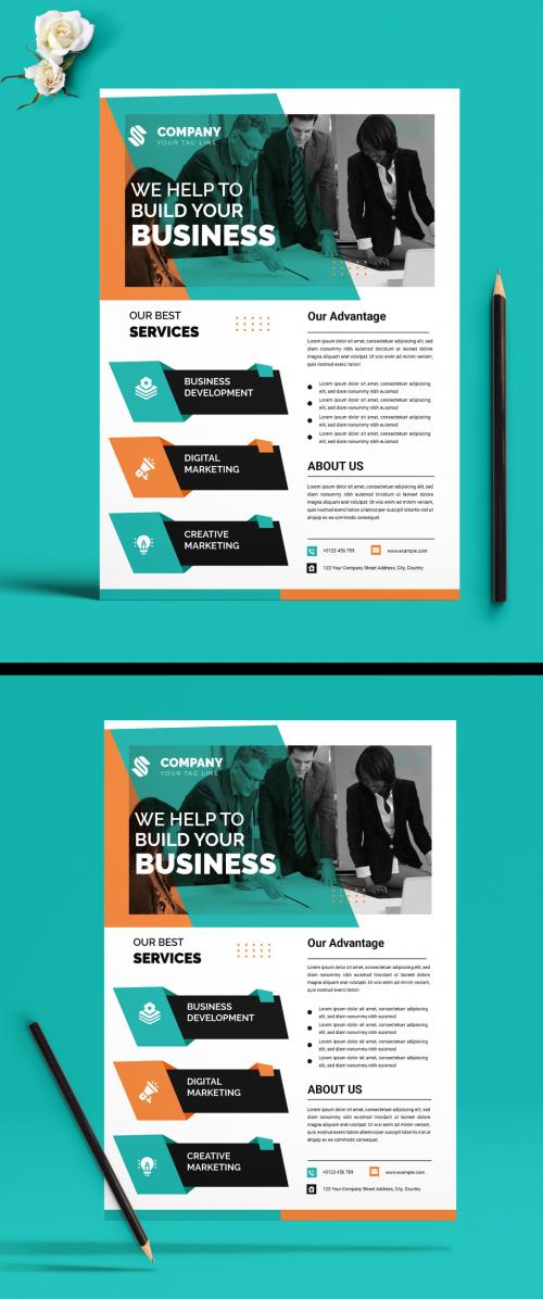 Digital Business Flyer Design Template 583337743