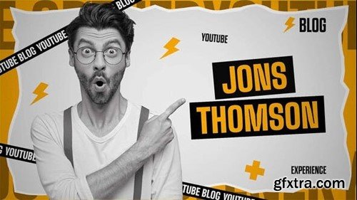 Videohive YouTube Blog Intro I Podcast Opener 44654149