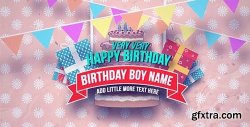 Videohive Happy Birthday Slideshow 18438235