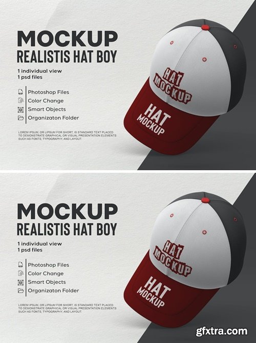 Hat Boy Mockup QBSV472