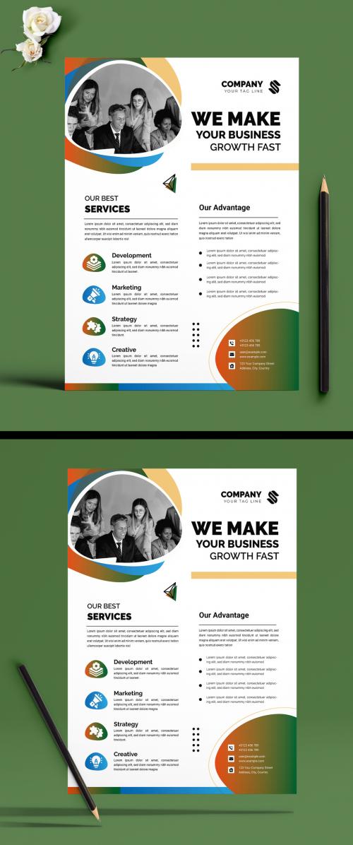 Creative Business Flyer Design Template 583359277