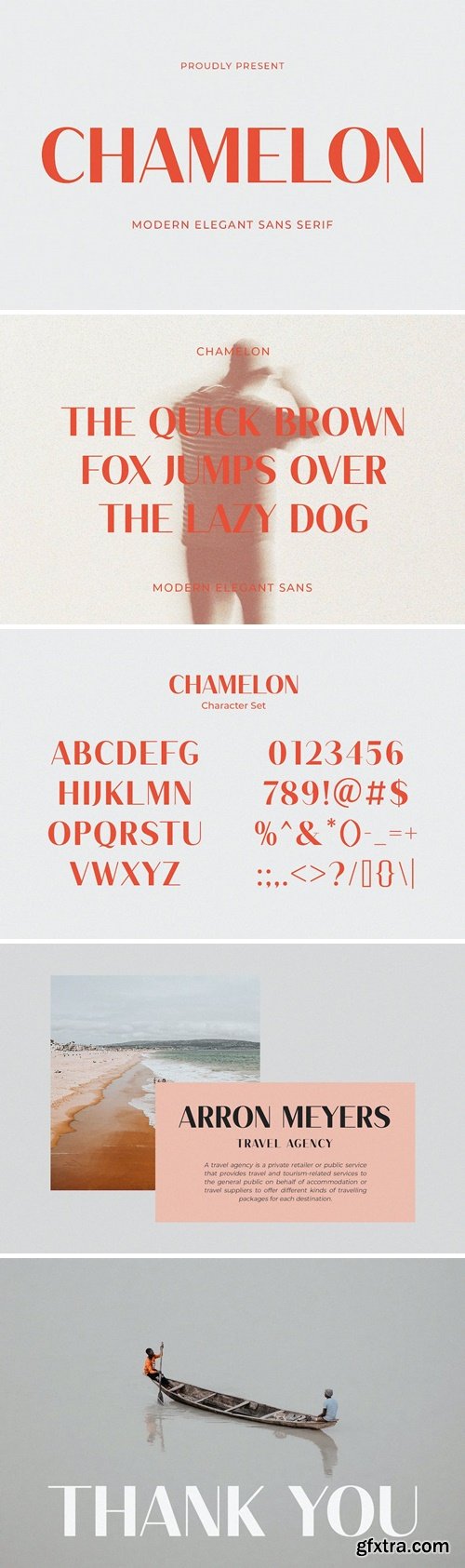 Chamelon - Modern Elegant Sans Serif Font