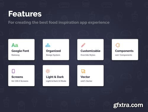 Freshie Food UI Kit Ui8.net