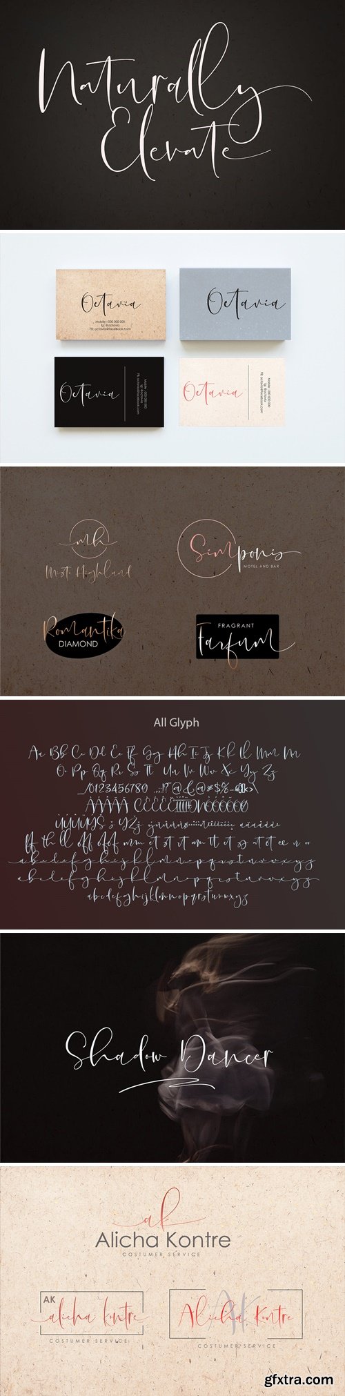 Naturally Elevate Font