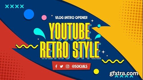 Videohive Retro Youtube Intro 46411391