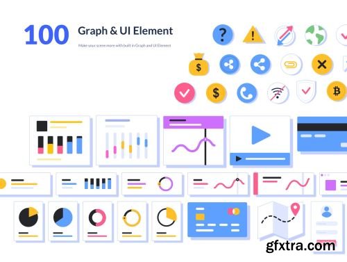 Flatoffice 2D Illustration Kit Ui8.net