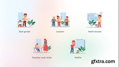 Videohive Lessons - School Concepts 47250706