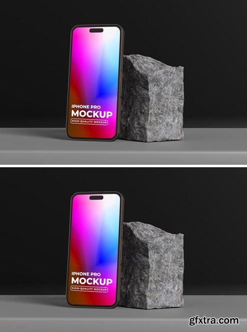 Screen Phone Display Mockup YPBTRBG