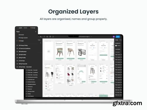 Melta - Ecommerce Furniture App UI Kit Ui8.net